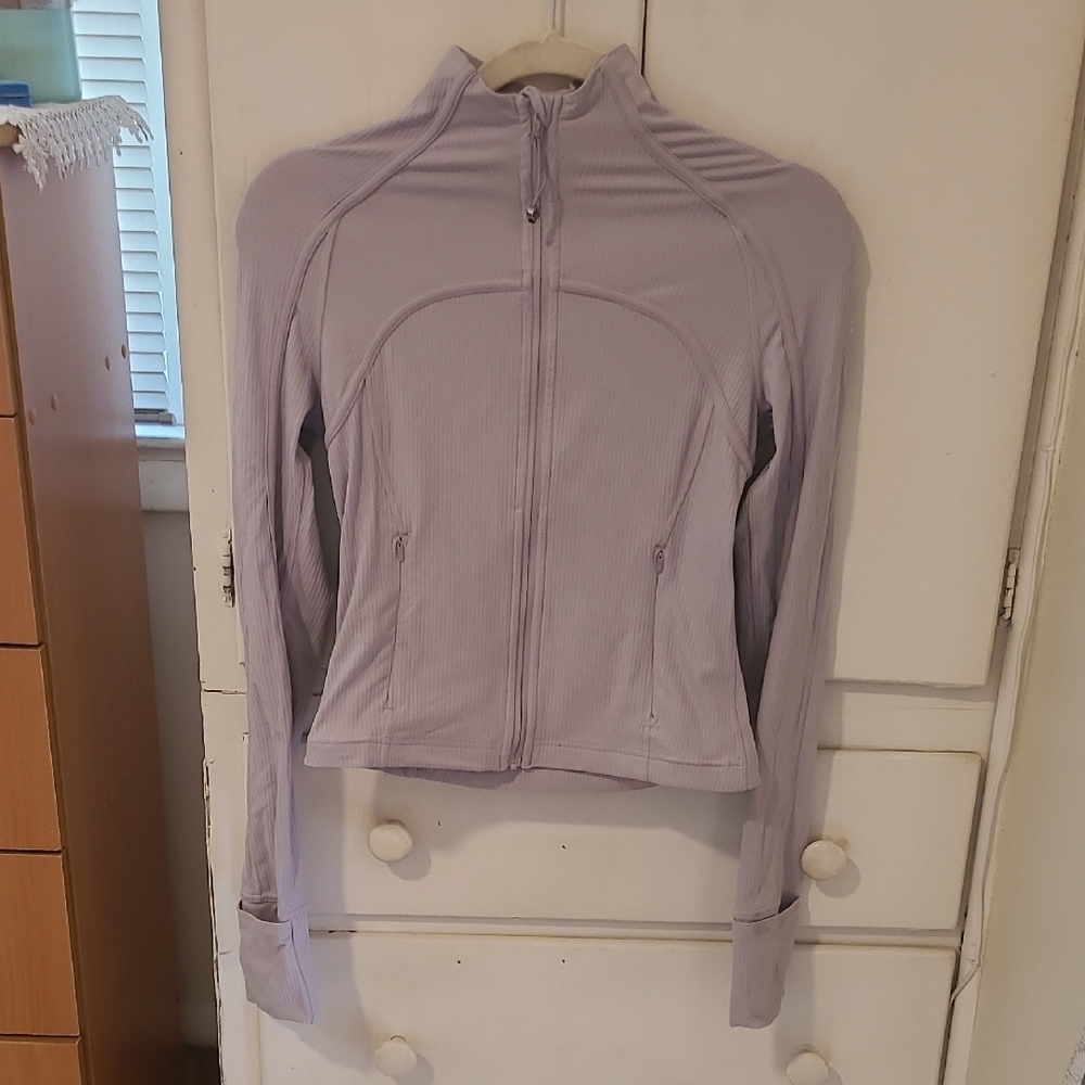 Lululemon Purple Ski Jacket with   Zipper